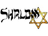`Shalom` `Peace` with a Star of David